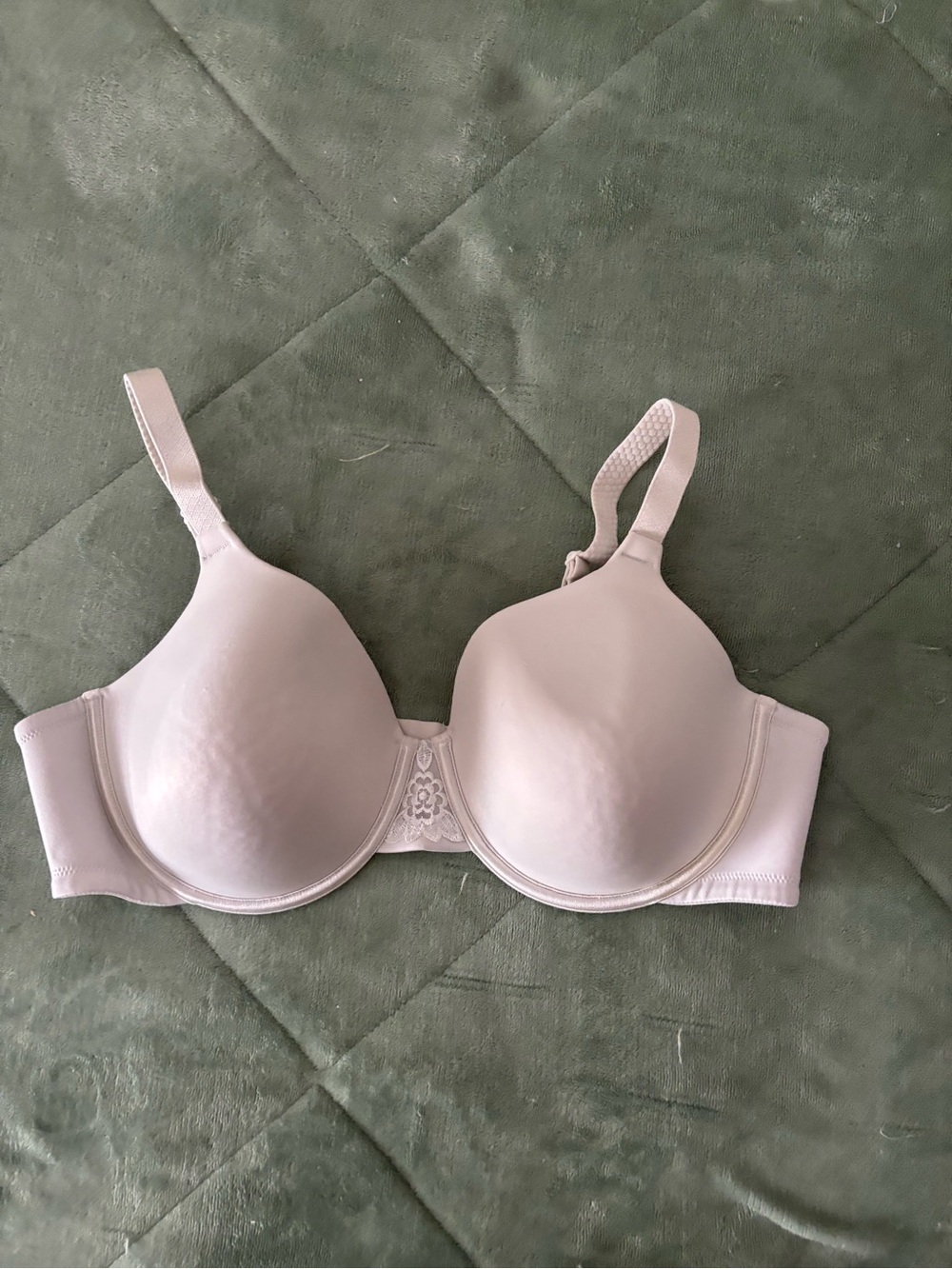Vanity Fair White Seamless Support Bra 42C #8